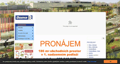 Desktop Screenshot of doma-r.cz